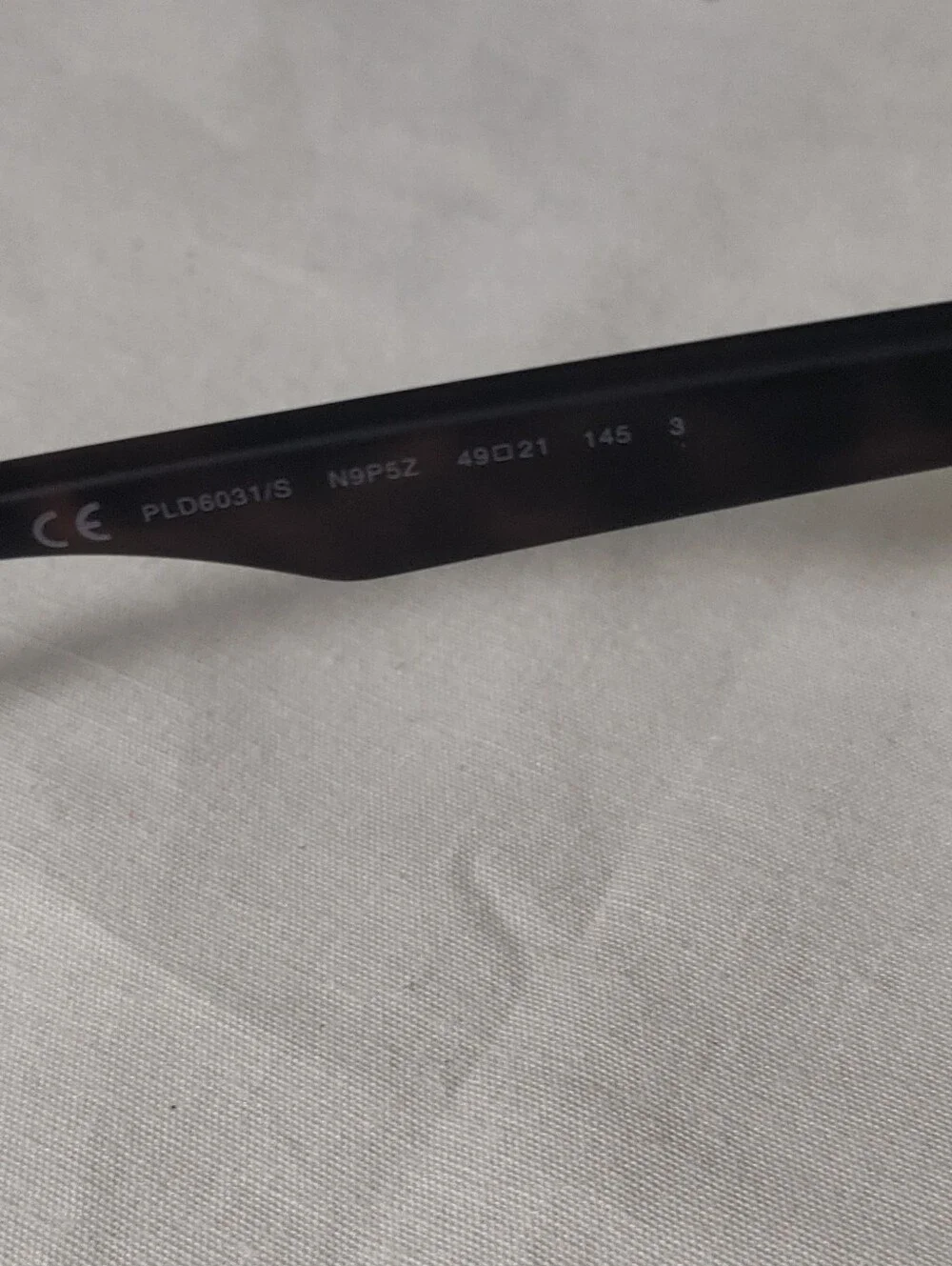 Polaroid tortoiseshell polarized lenses PLD6031/S N9P5Z 49 21 145 3 (EUC) (Nice)